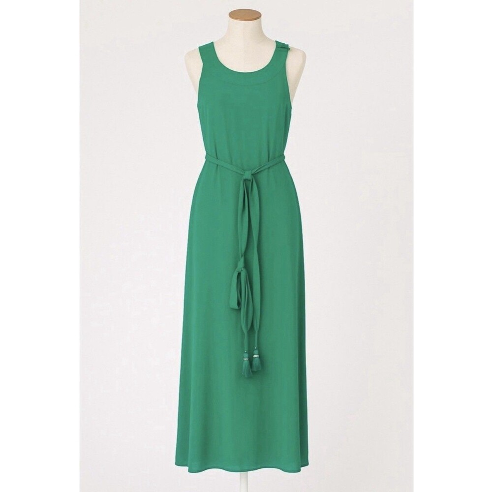 CITY CHIC Halter Bliss Plus Size Maxi Dress Green Stone L/20 Wedding Guest Party